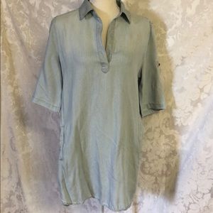Velvet heart tunic